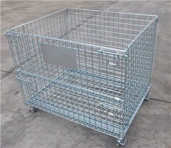 Contenedor de malla de alambre